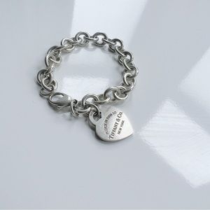 Tiffany & Co. Return to Tiffany chain silver bracelet authentic